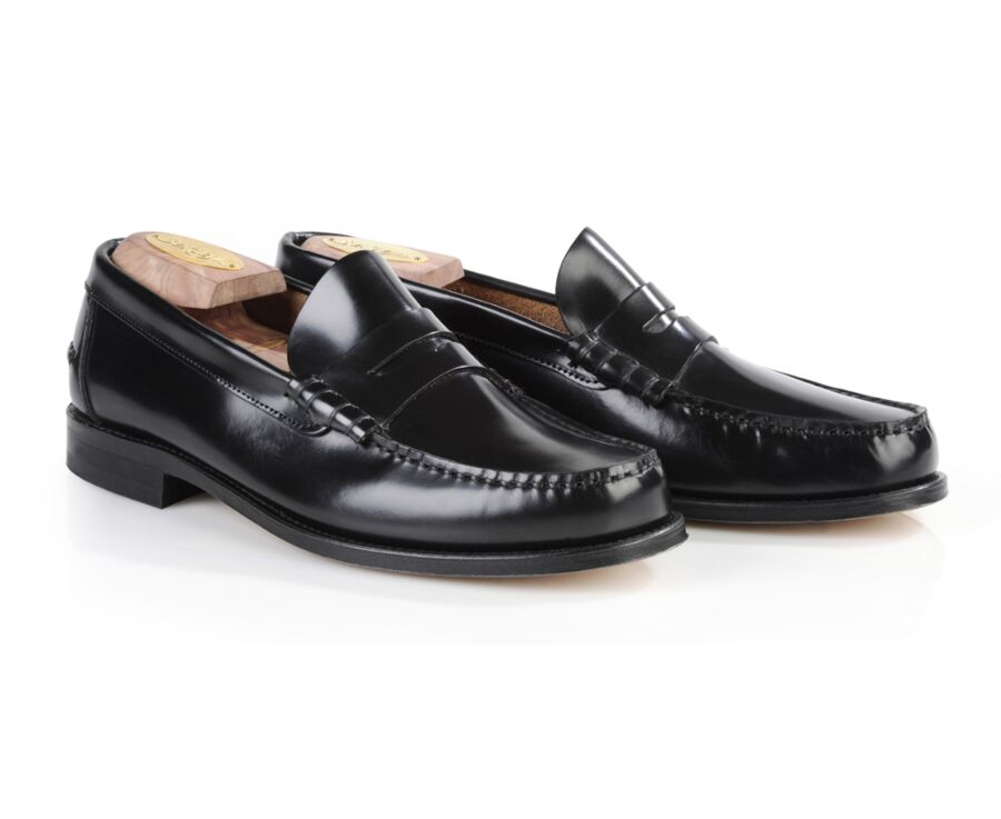Mocassin homme cuir Noir - YALE