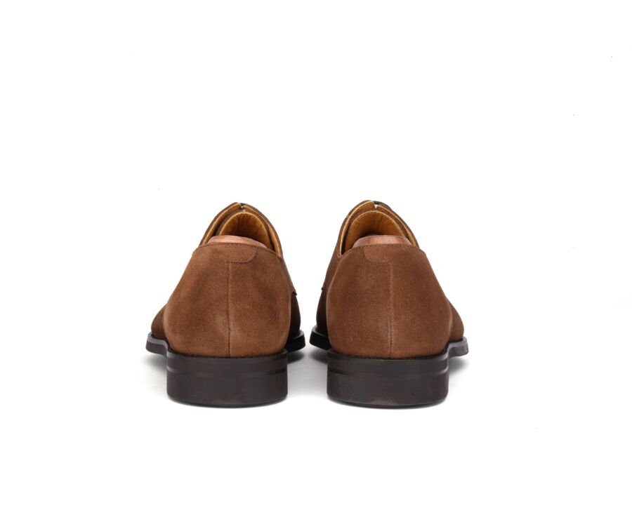 Derbies homme Velours Havane semelle gomme - MAYFAIR CLASSIC GOMME CITY
