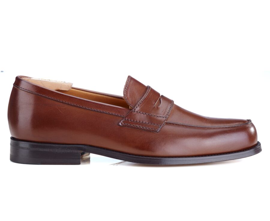 Mocassin homme cuir Châtaigne - WEMBLEY CLASSIC