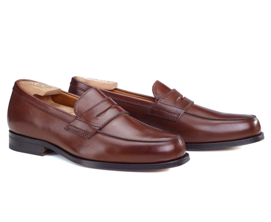 Mocassin homme cuir Châtaigne - WEMBLEY CLASSIC