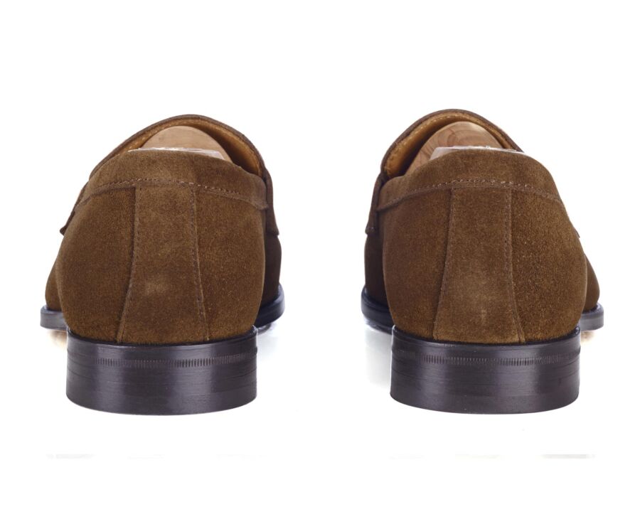 Mocassin homme Velours Havane - WEMBLEY CLASSIC