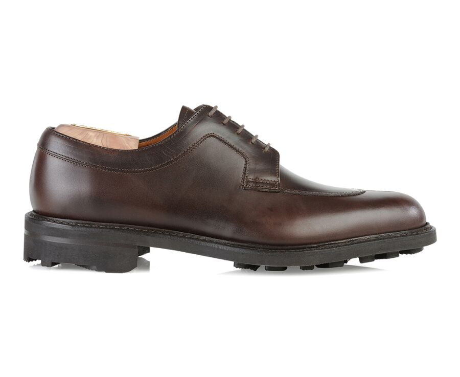Derbies homme Chocolat semelle gomme - KENT GOMME COUNTRY