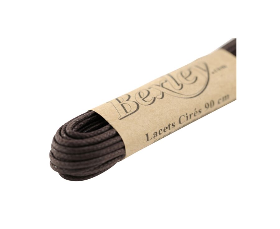3 paires de lacets Marrons pour bottines