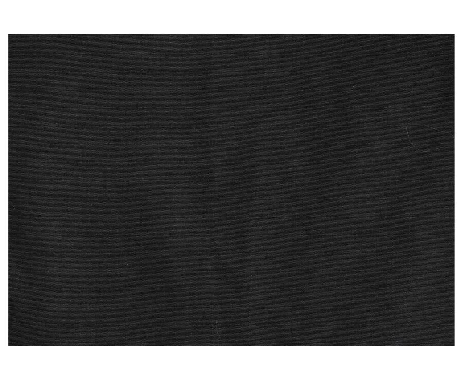 Chemise noire coton popeline - Col français - LOUIS
