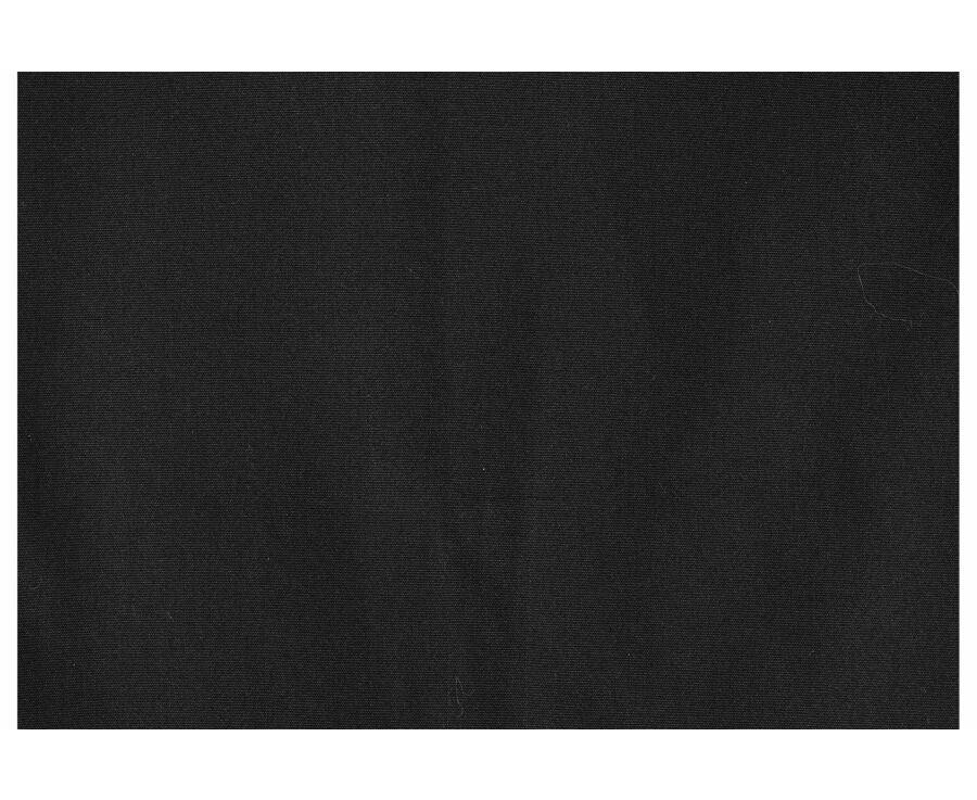 Chemise noire coton popeline - Col français - LOUIS