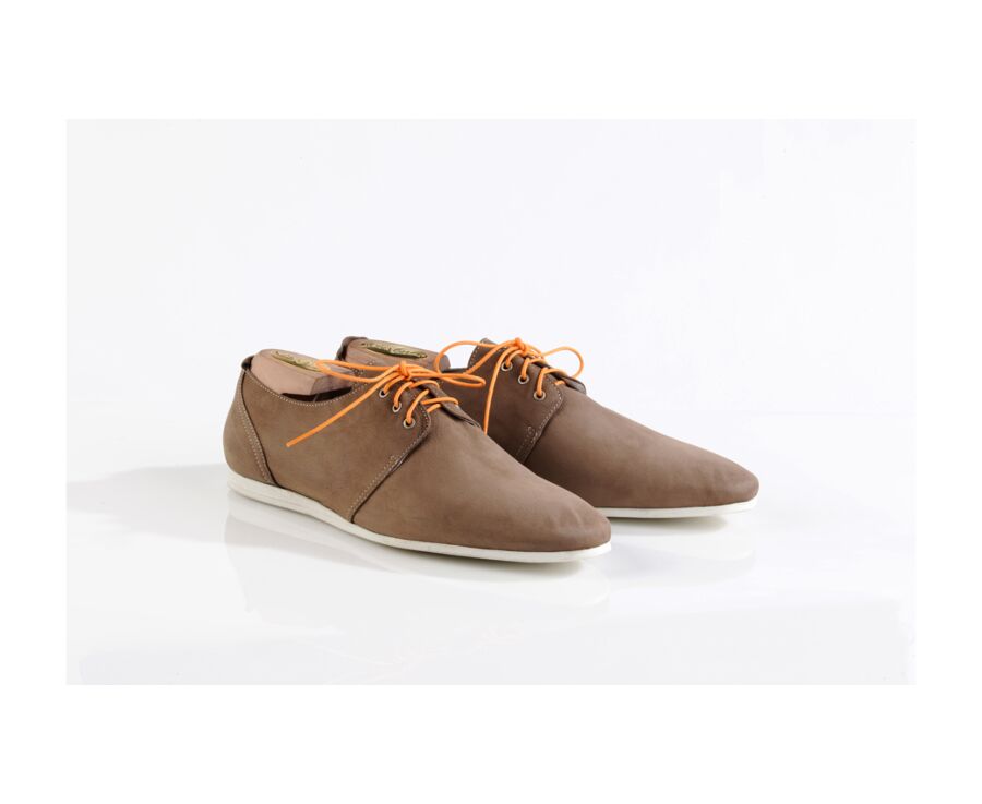 3 paires de lacets pour chaussures ville - Parme, Bleu et Orange