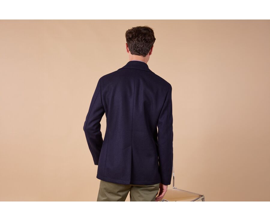 Manteau homme type Caban Marine - GAËLAN