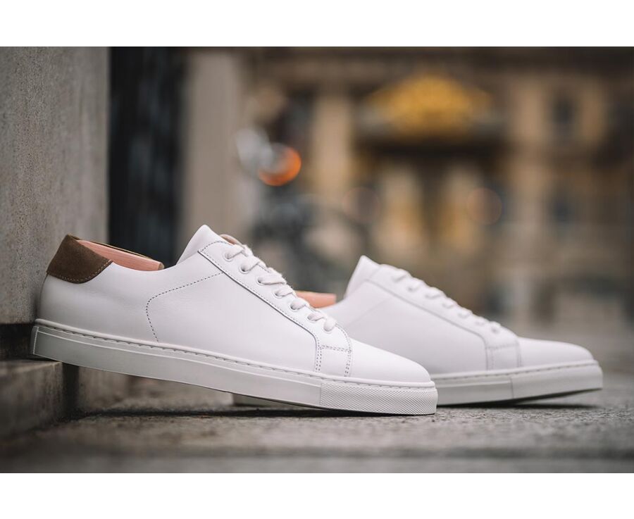 Sneakers cuir homme Blanc - INGLEWOOD