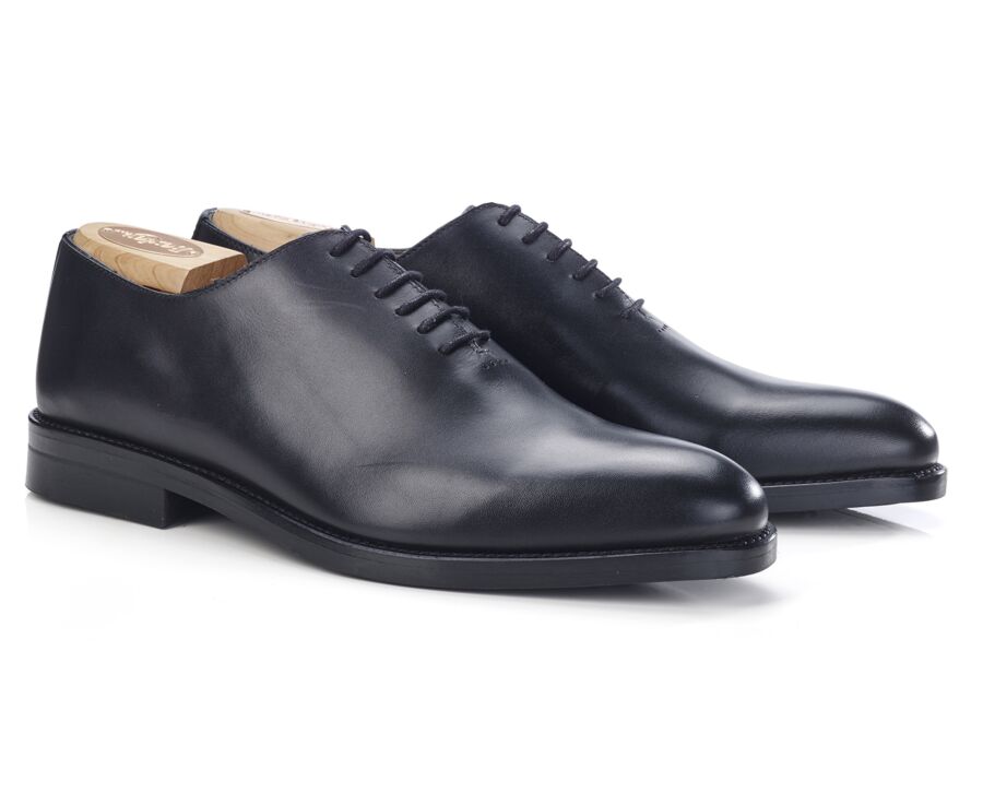 Richelieu homme Noir semelle gomme - PETER GOMME CITY