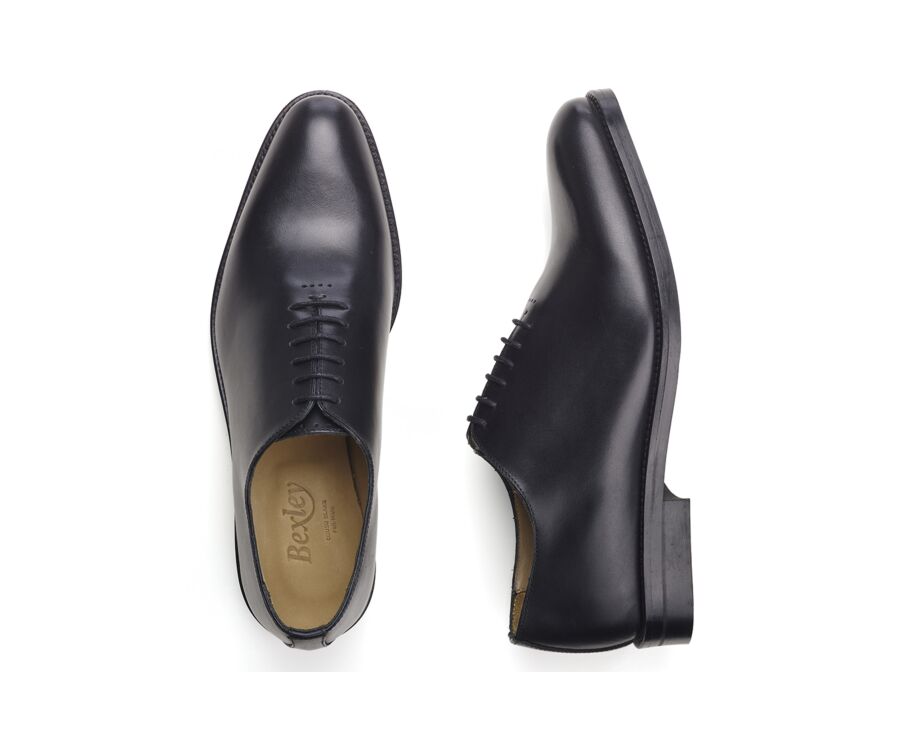 Richelieu homme Noir semelle gomme - PETER GOMME CITY