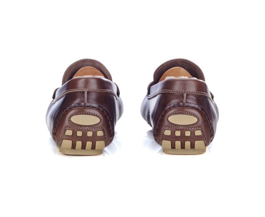 Mocassin Homme Cuir Brun Foncé - FERGUSON