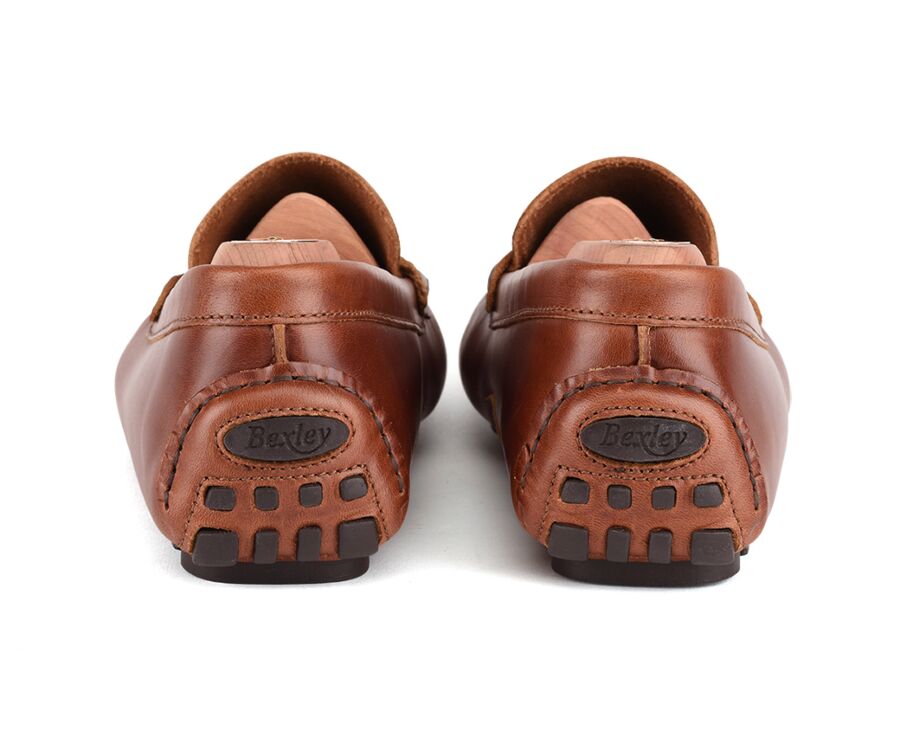 Mocassin Homme - Cuir Châtaigne - FERGUSON