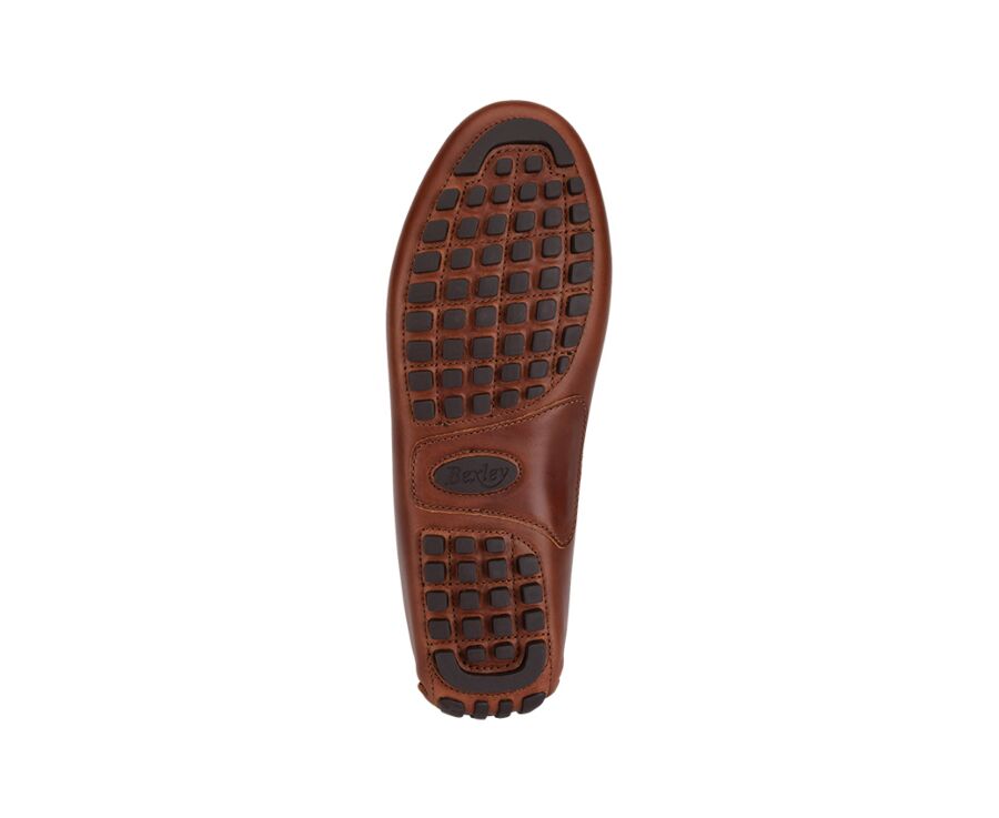 Mocassin Homme - Cuir Châtaigne - FERGUSON