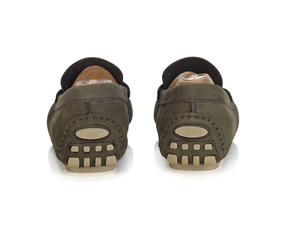 Mocassin Homme Nubuck Kaki - FERGUSON