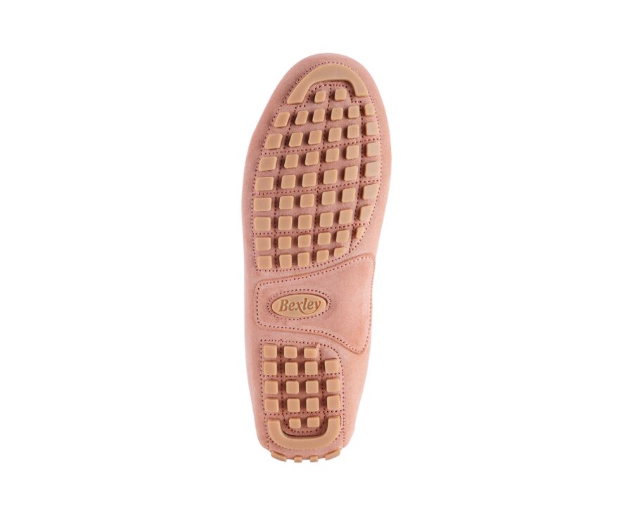 Mocassin Homme Velours Rose - FERGUSON