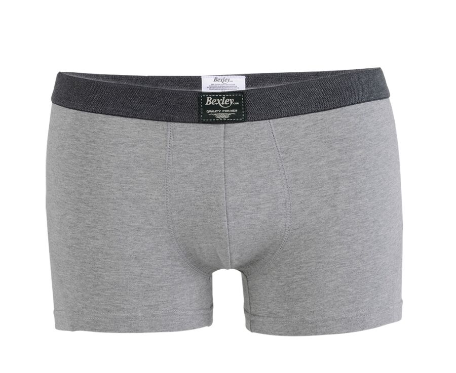 Boîte de 2 boxers homme Gris Chiné - ELLIOT