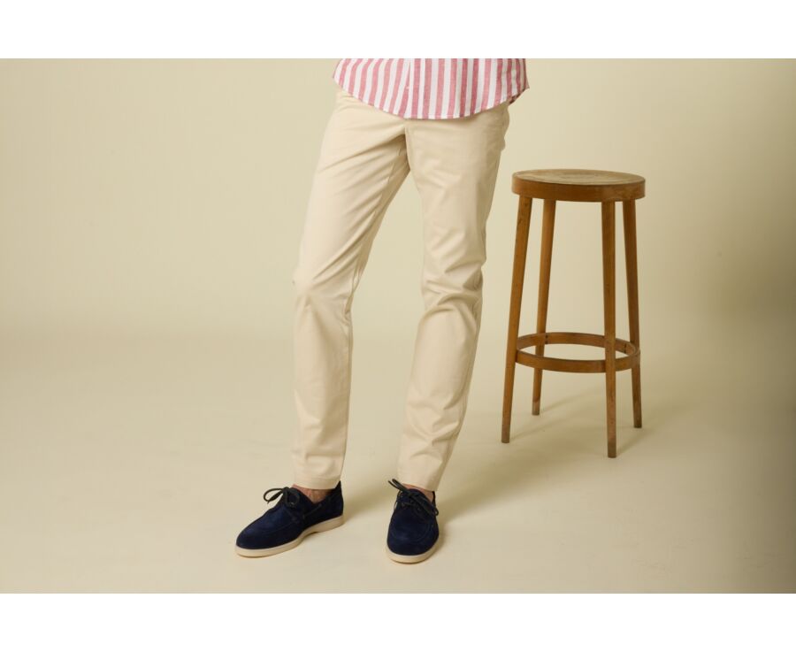 Pantalon chino homme Écru - KYRK