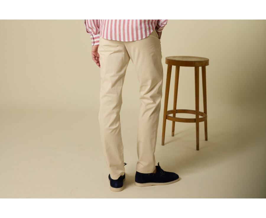 Pantalon chino homme Écru - KYRK