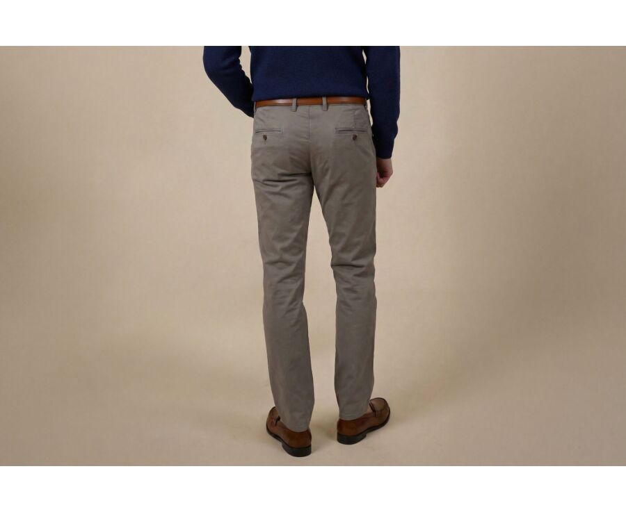 Pantalon chino homme Taupe - KYRK