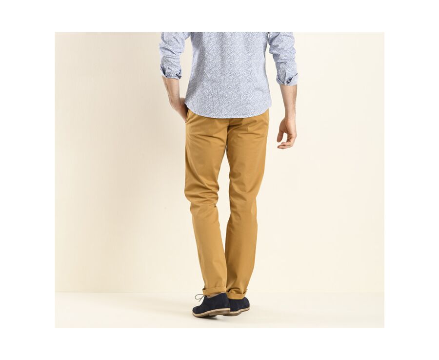 Pantalon chino homme Tabac - KYRK