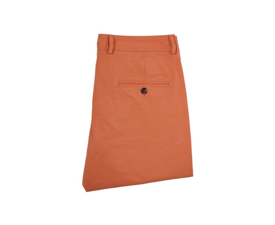 Pantalon chino homme Orange givré - KYRK