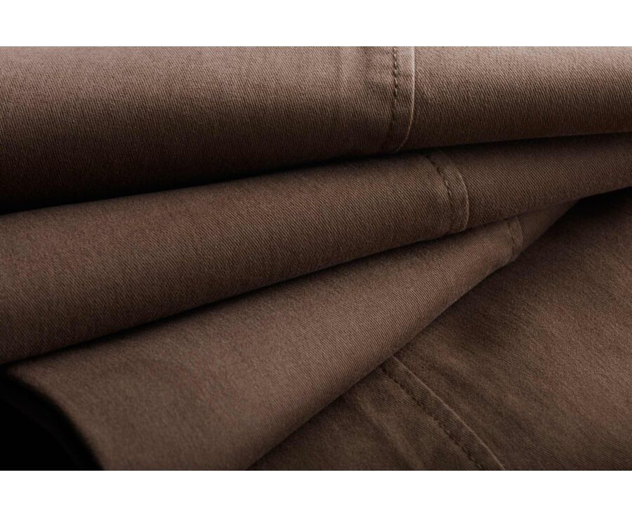 Pantalon chino homme Cacao - KYRK