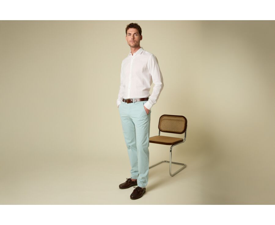 Pantalon chino homme Eucalyptus - KYRK