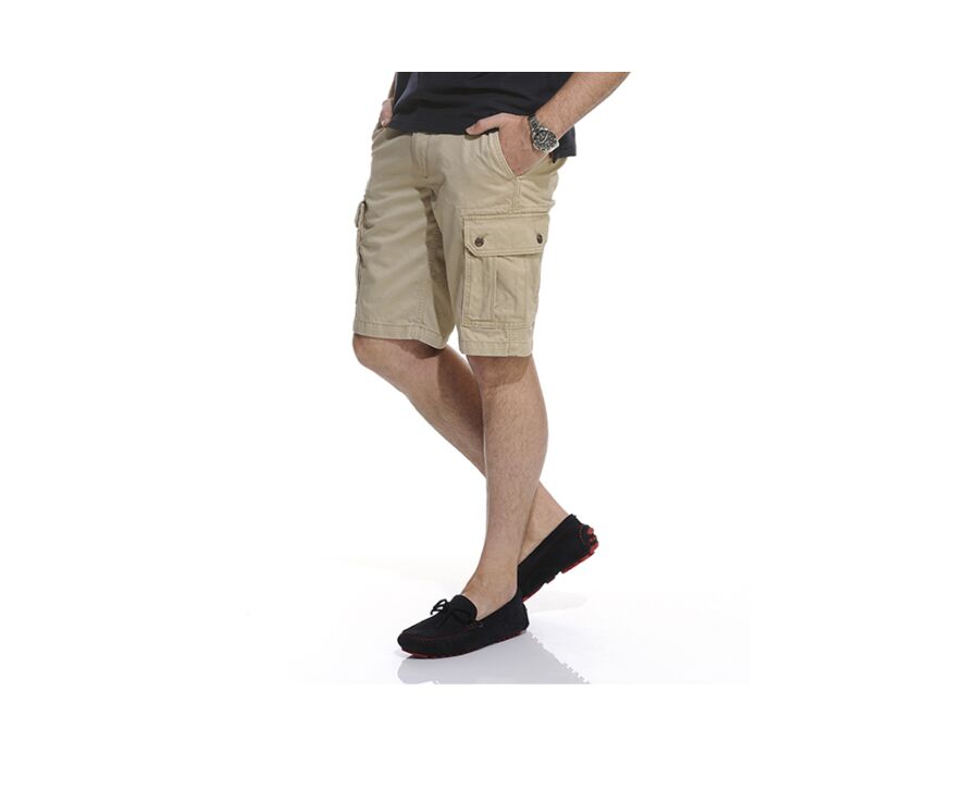 Bermuda cargo homme Beige Foncé - CODY