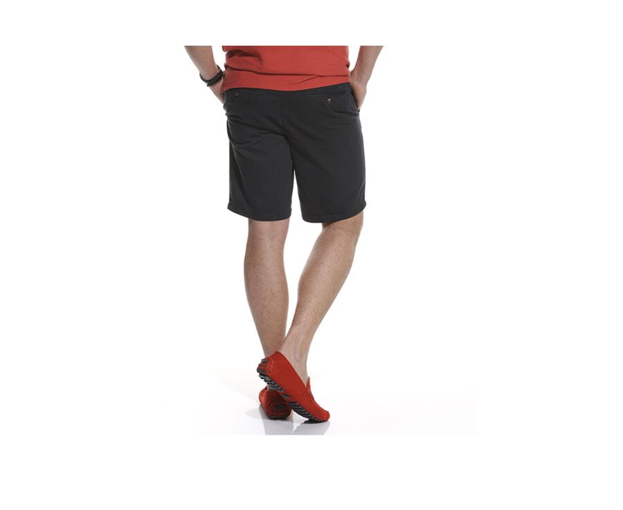 Bermuda chino homme Marine - LARRY