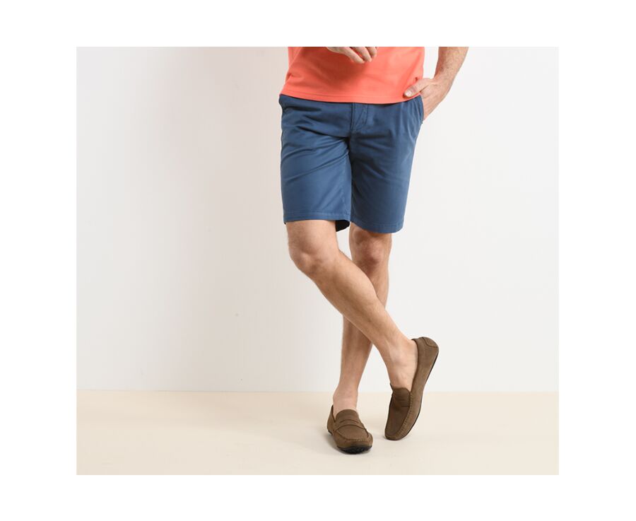 Bermuda chino homme Bleu Nordique - BARRY