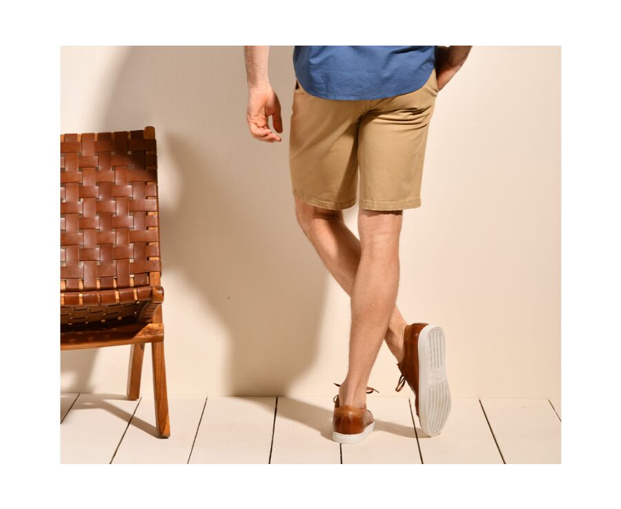 Bermuda chino homme Désert - BARRY
