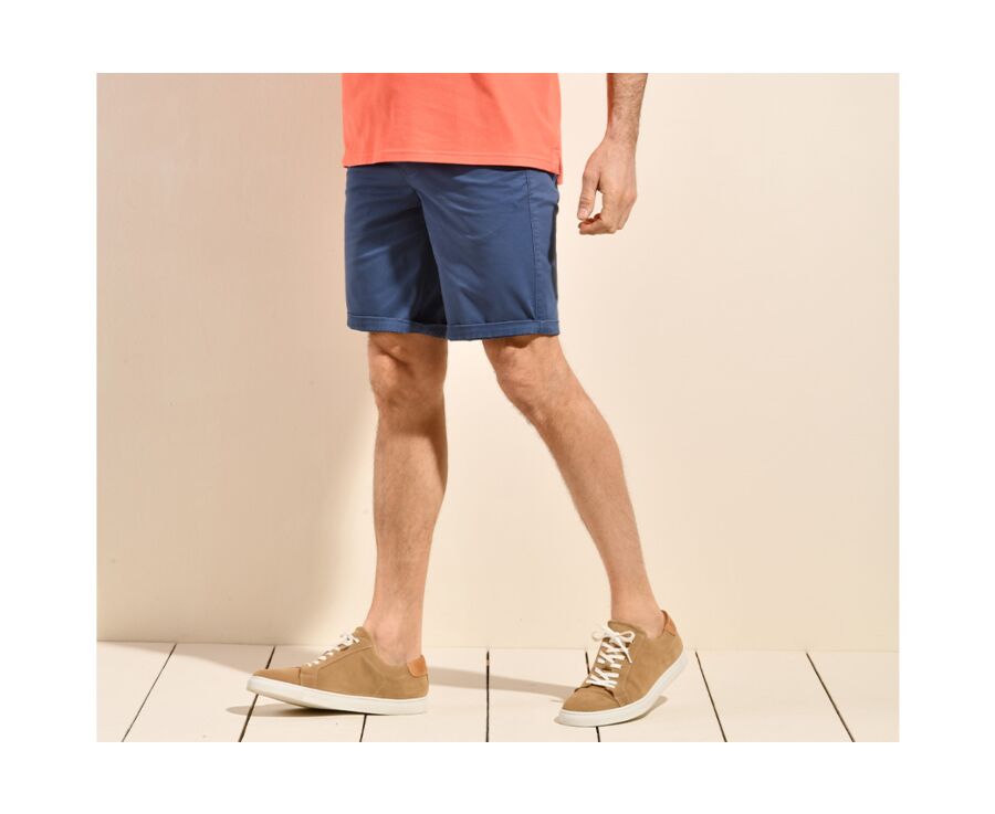 Bermuda chino homme Bleu Franc II - BARRY