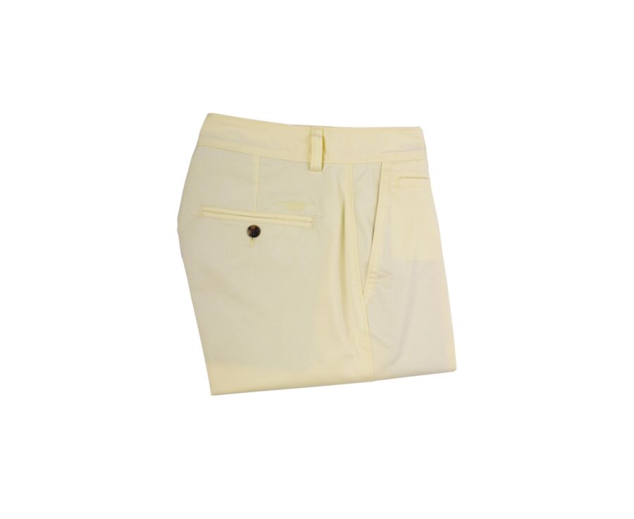 Bermuda chino homme Jaune - BARRY