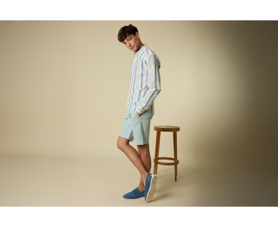 Bermuda chino homme - Eucalyptus - BARRY