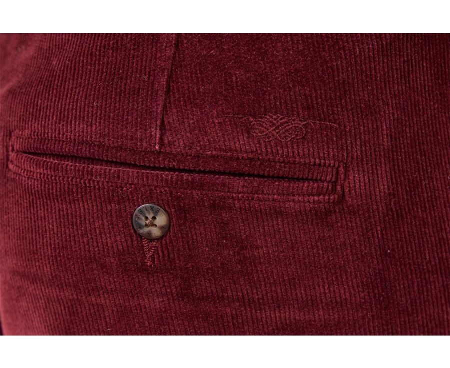 Pantalon Chino - Bordeaux - NORMAN