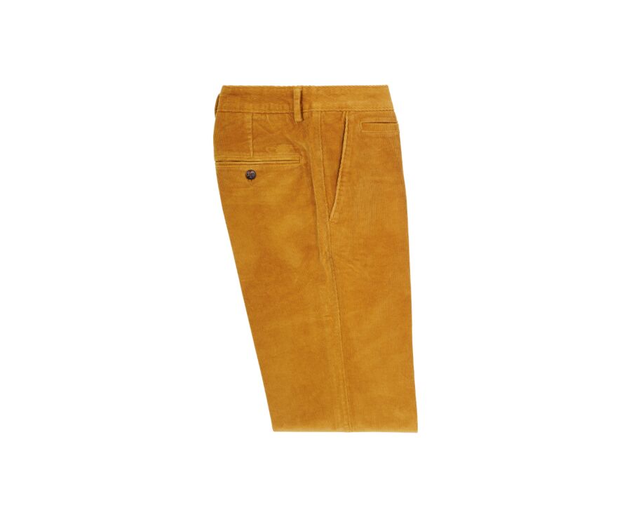Pantalon Chino Velours Moutarde - NORMAN