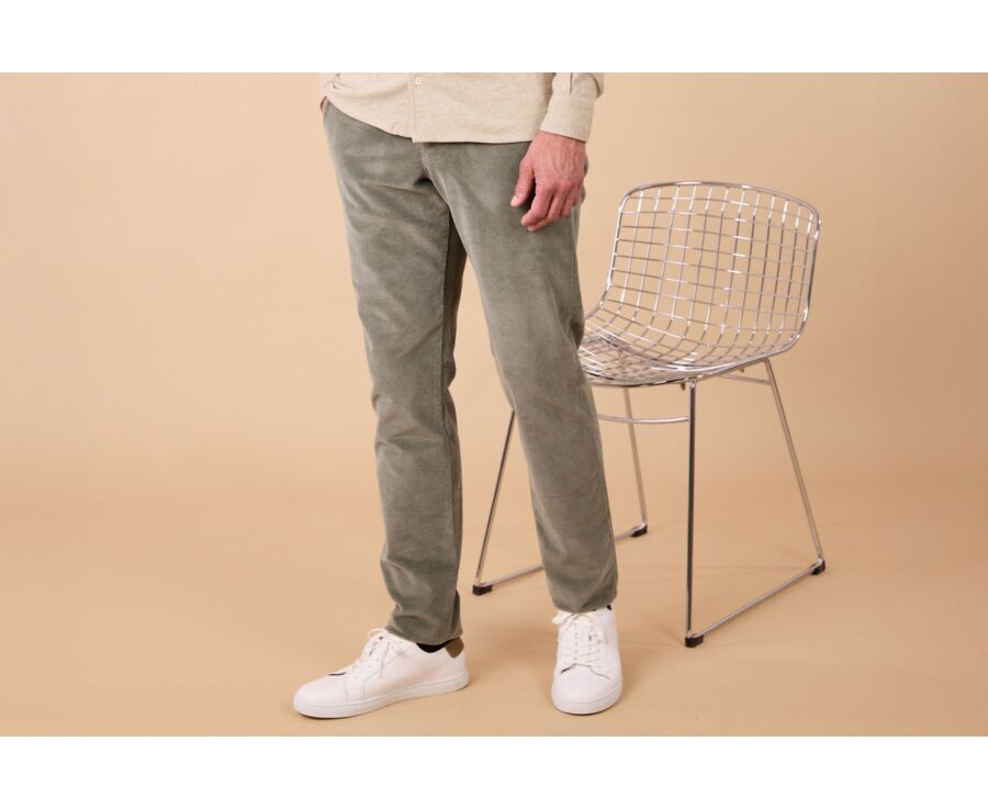 Pantalon Chino - Vert Eucalyptus - NORMAN