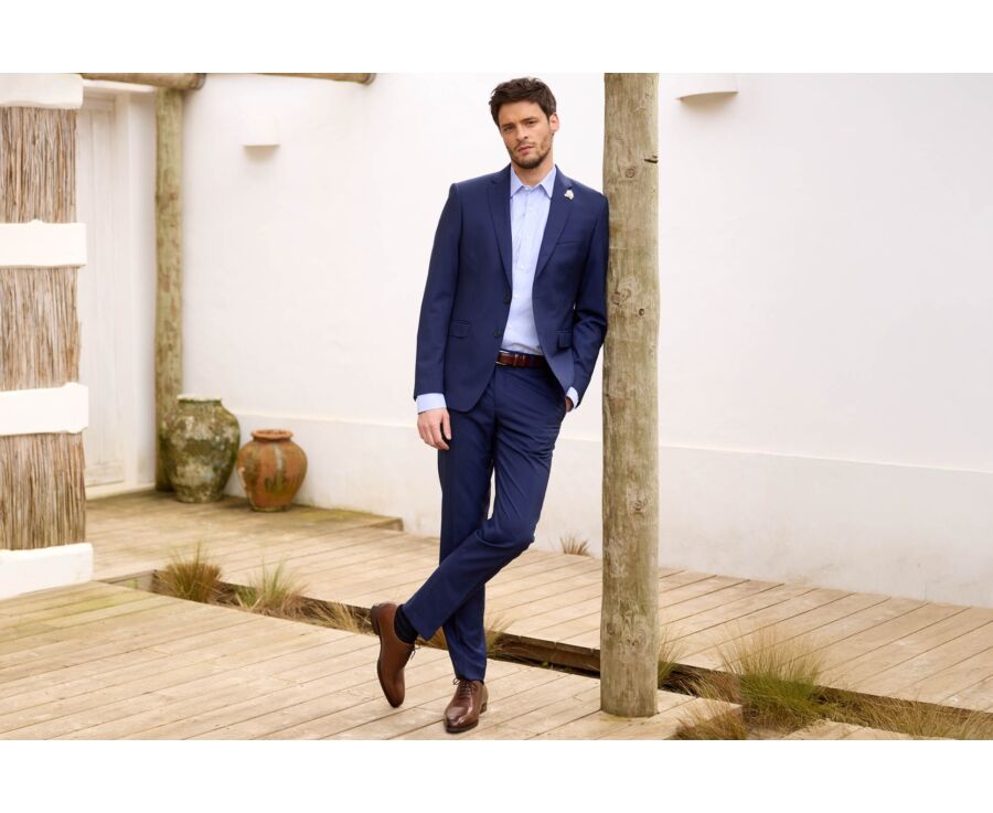 Pantalon de costume homme Marine II - LAZARE