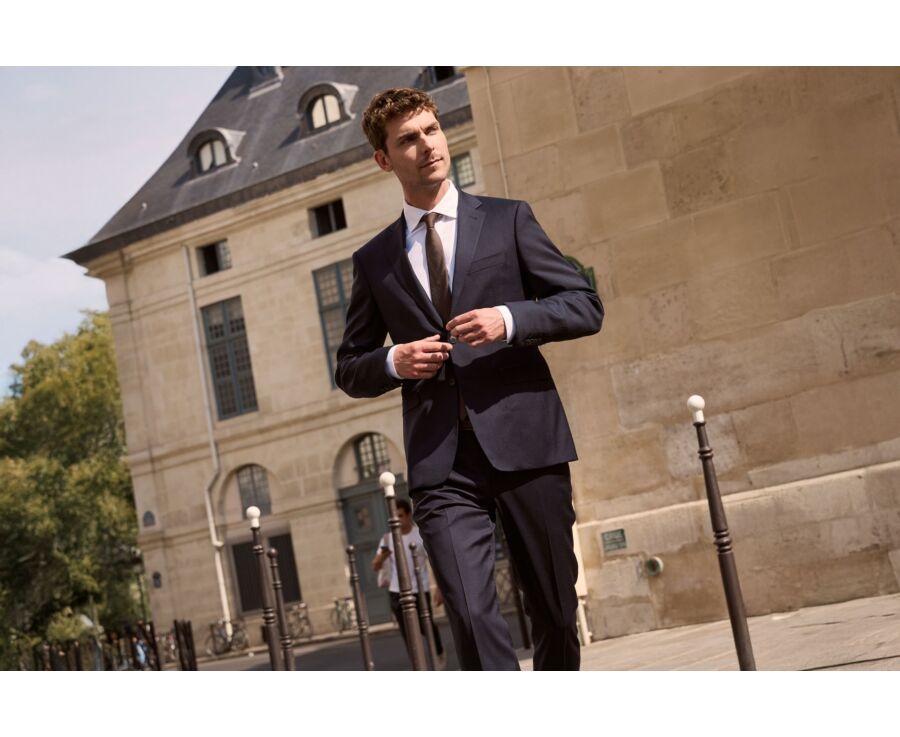 Veste de costume homme Bleu Marine - LAZARE