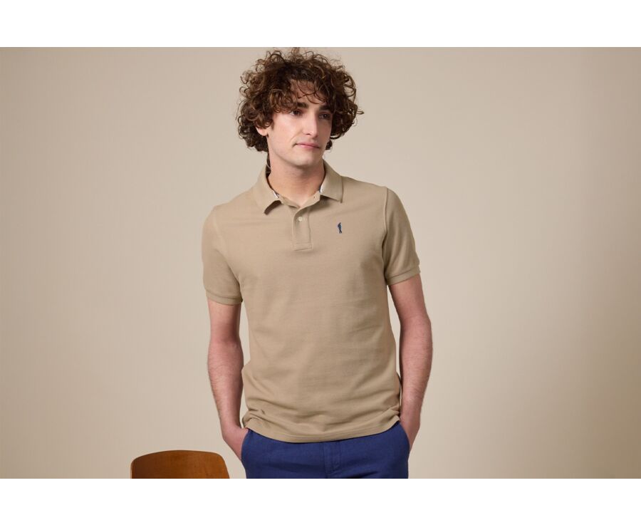 Polo homme Beige - ANDY II
