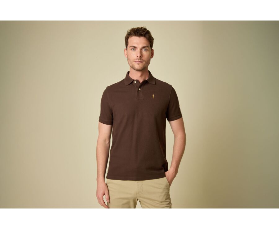 Polo homme Chocolat - ANDY II