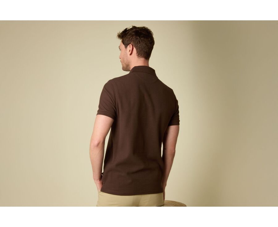 Polo homme Chocolat - ANDY II