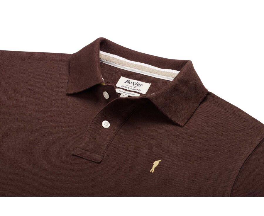 Polo homme Chocolat - ANDY II