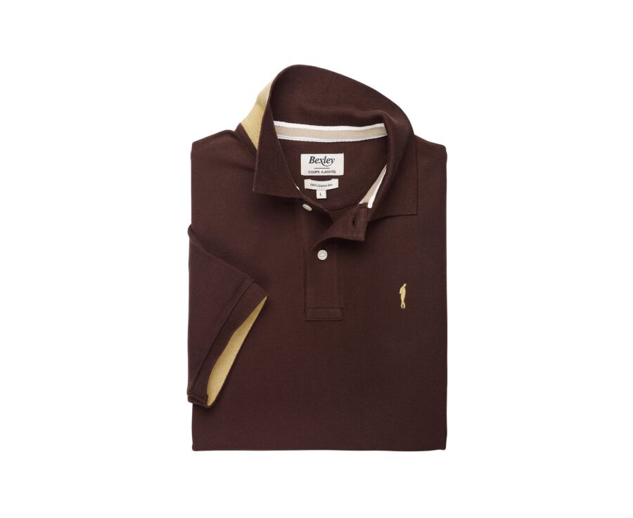 Polo homme Chocolat - ANDY II