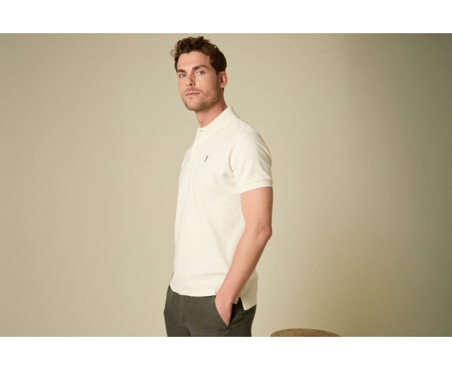 Polo homme - Ecru - ANDY II