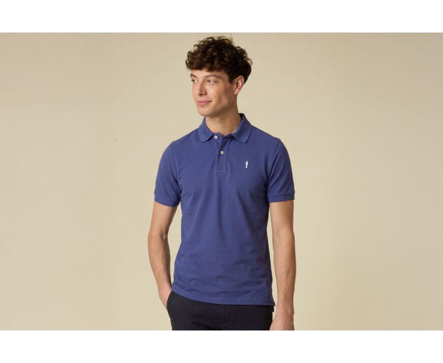 Polo Bleu Royal homme - ANDY II