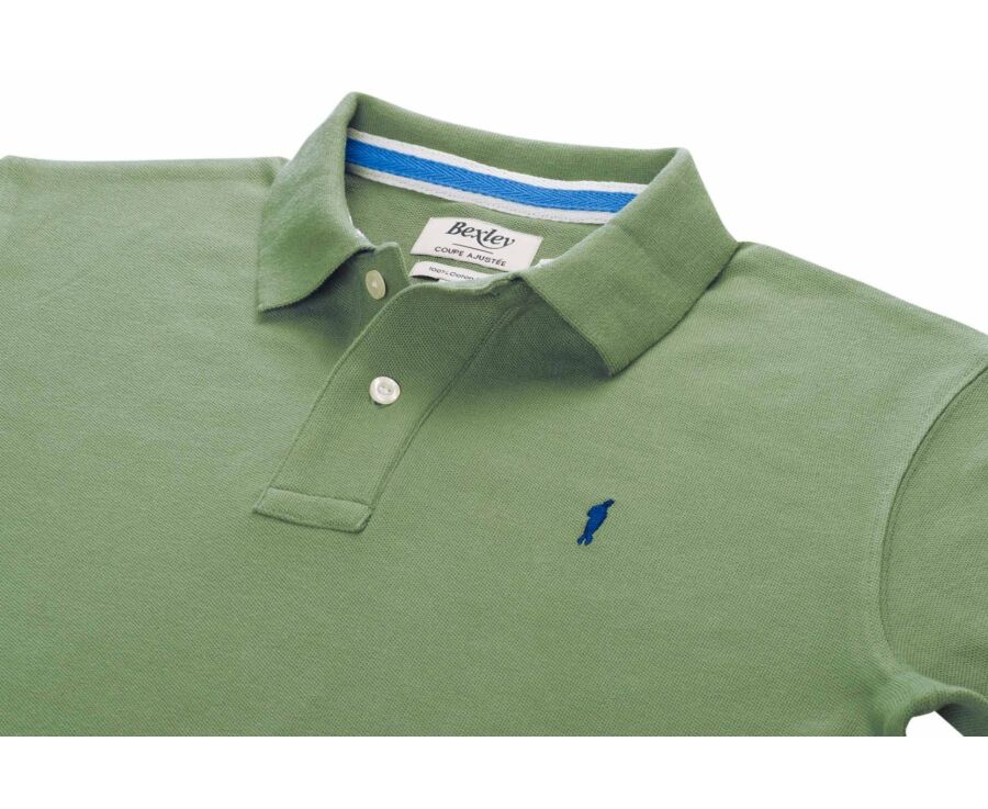 Polo homme Vert Sauge - ANDY II