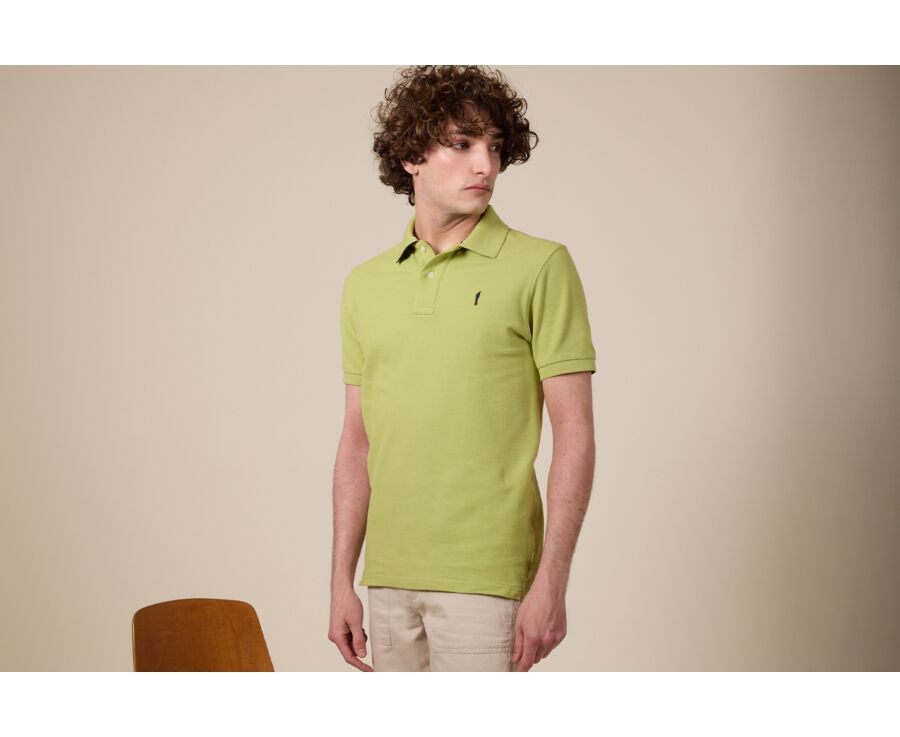 Polo homme Vert Pistache - ANDY II