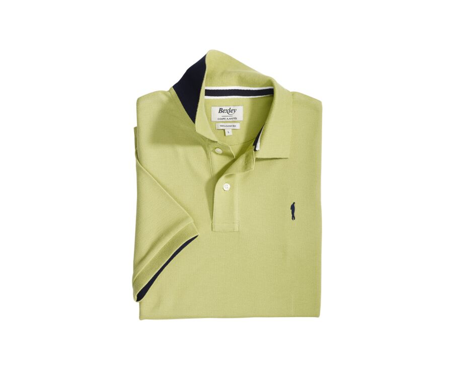 Polo homme Vert Pistache - ANDY II