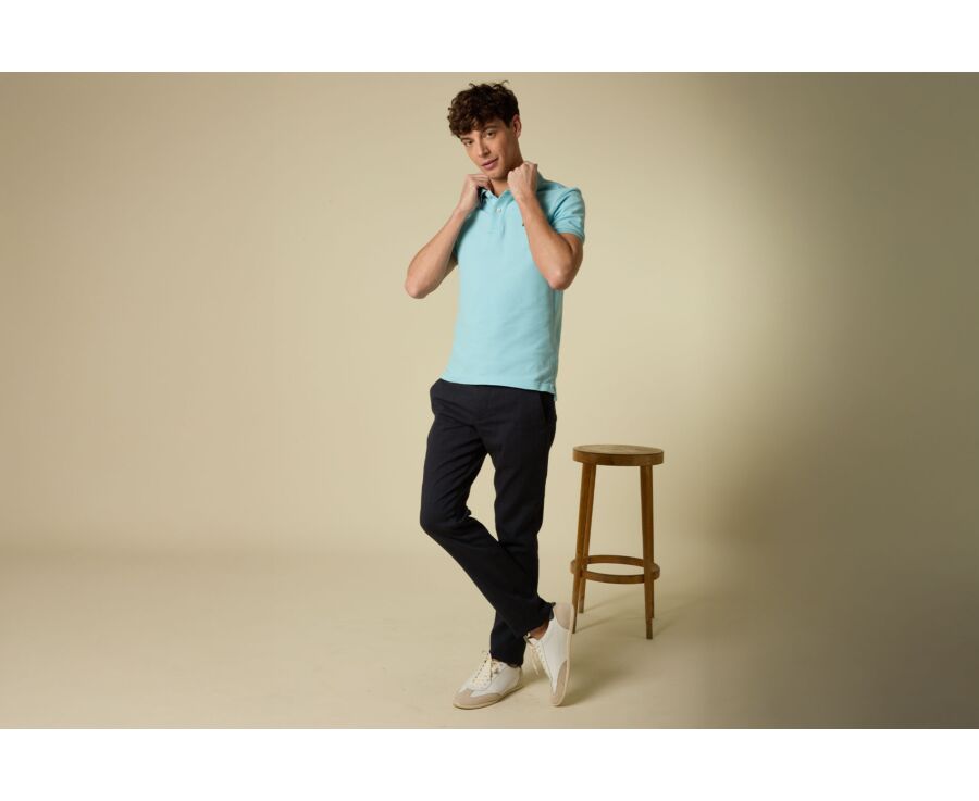 Polo homme - Turquoise - ANDY II